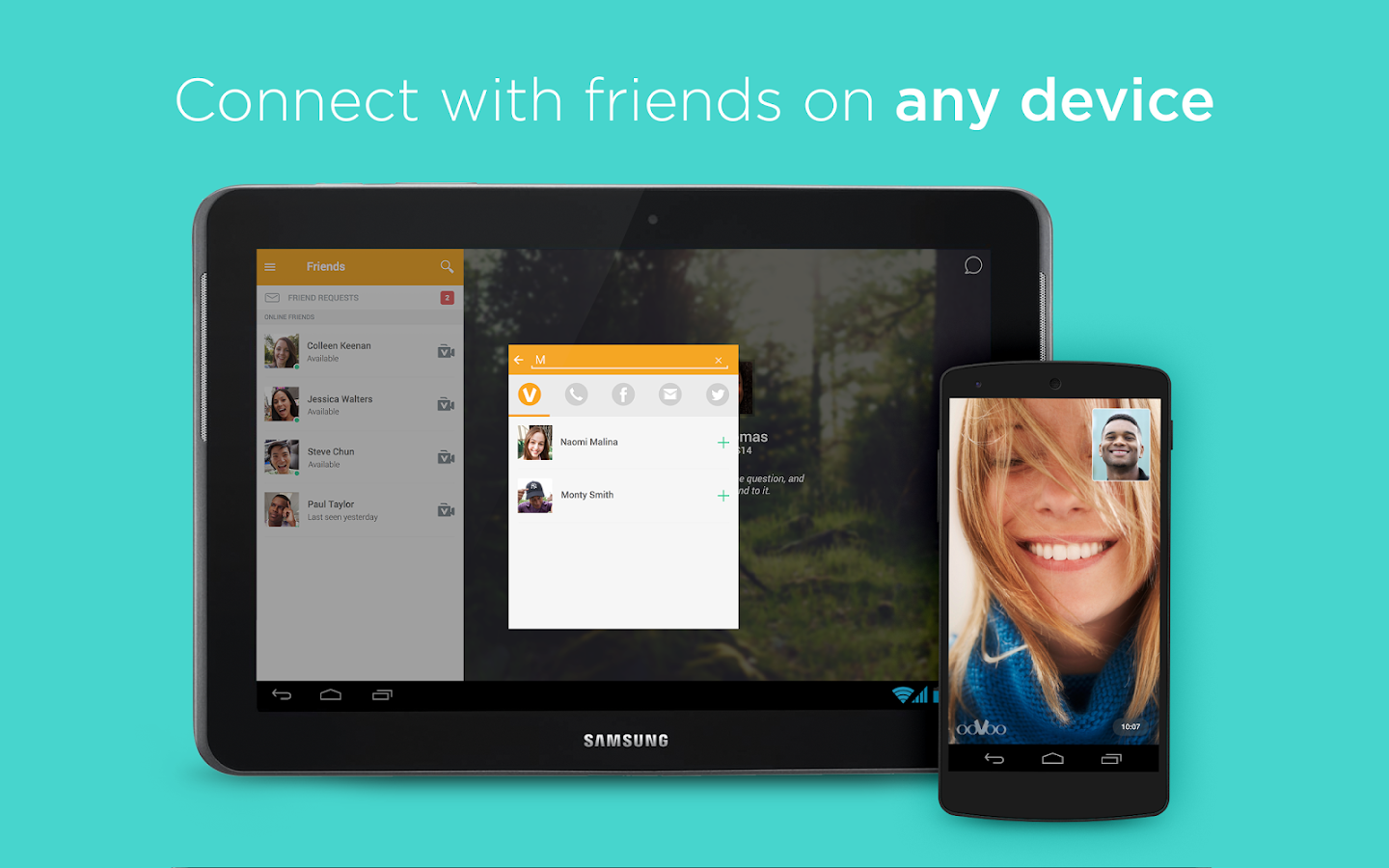   ooVoo Video Call, Text & Voice – Capture d'écran 