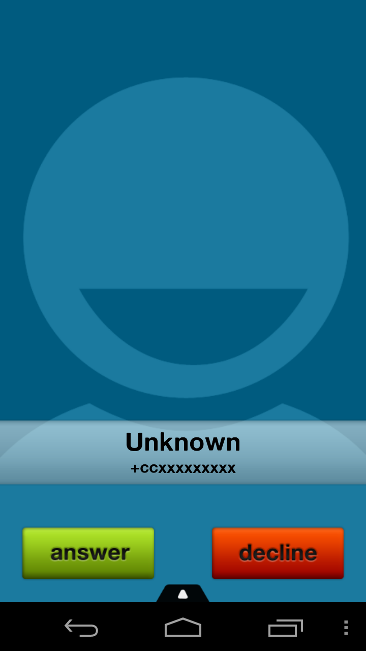 BIG! caller ID Unlocker Screen 2