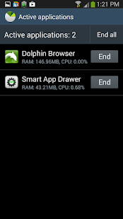 Smart App Drawer Task Manager