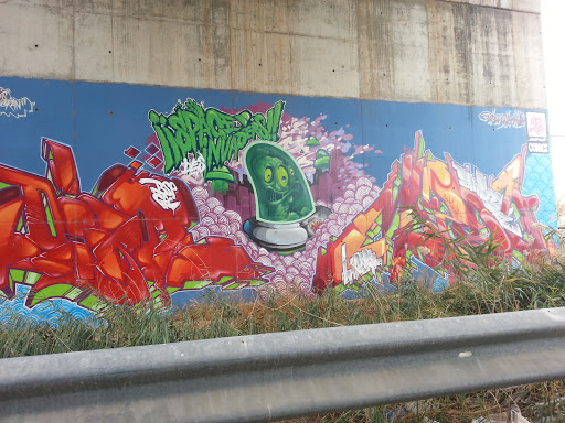 Graffiti Puente Albal 