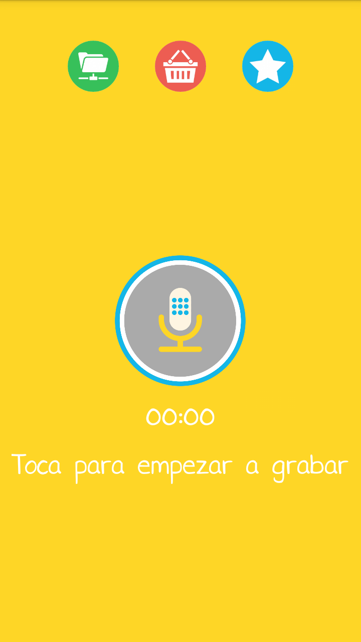 Android application Voice Changer screenshort