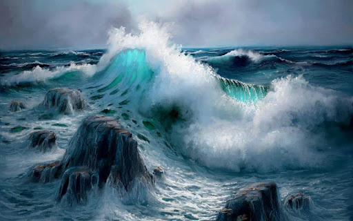 【免費個人化App】Ocean Wave Wallpaper-APP點子