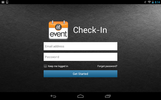 atEvent Check-In