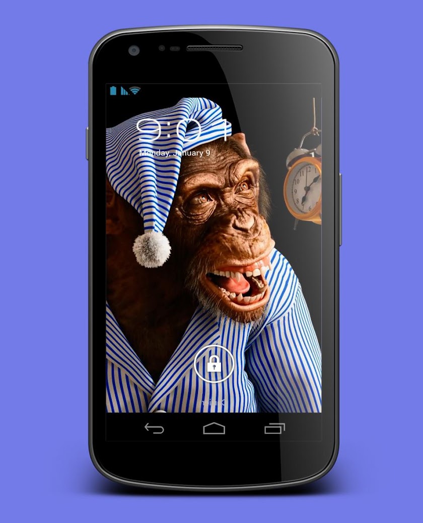 3D Monkey Live Wallpaper Screen 2