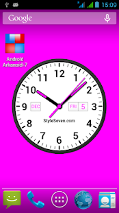 Lastest Analog Clock Widget Plus-7 APK