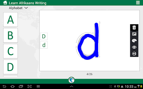 Learn Afrikaans Writing Screenshots 4