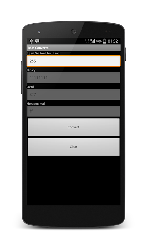 【免費生產應用App】Base Converter-APP點子