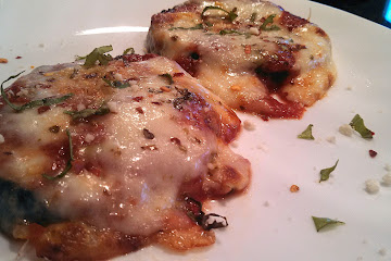 Julia's Eggplant Pizzas