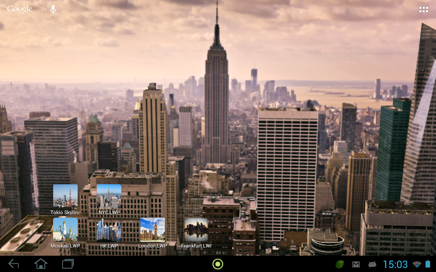 3D New York Live Wallpaper Android Apps On Google Play