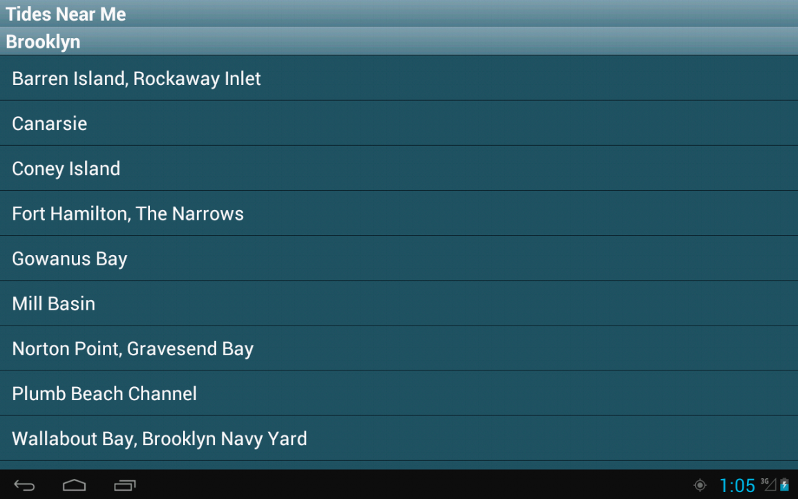 Tides Near Me Free Android Apps on Google Play