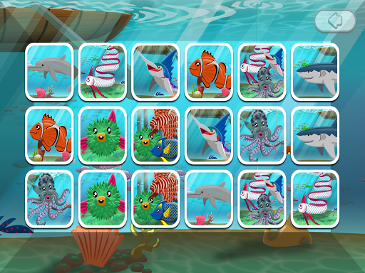 【免費教育App】Memory Game Kids: Underwater-APP點子