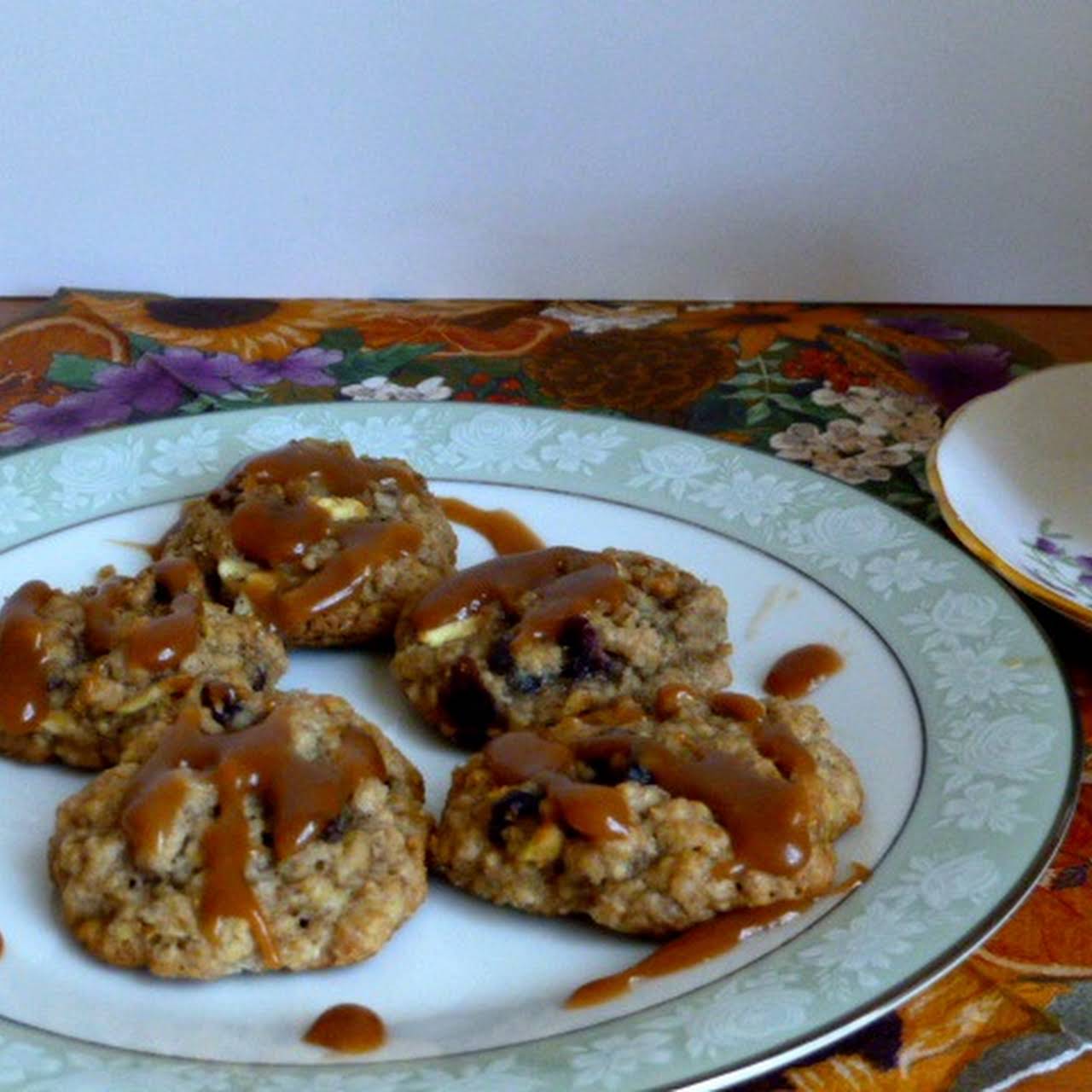 Oatmeal Apple Cookies  taking into consideration Dried Cranberries and Walnuts