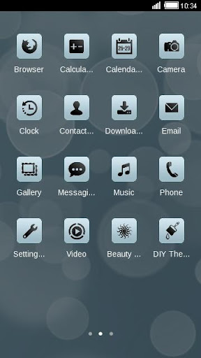 【免費個人化App】Fuzzy Circles C Launcher Theme-APP點子