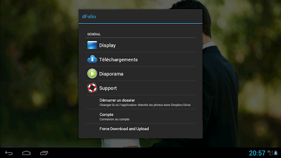 dFolio pour Dropbox HD - screenshot thumbnail