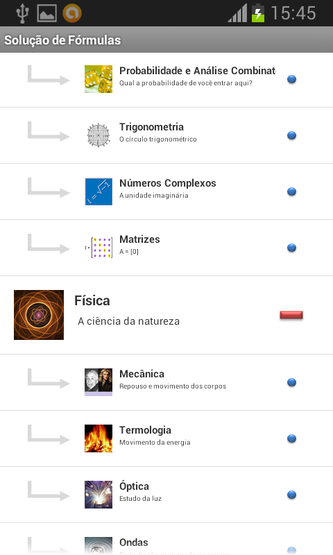 Solução de Fórmulas Screen 3