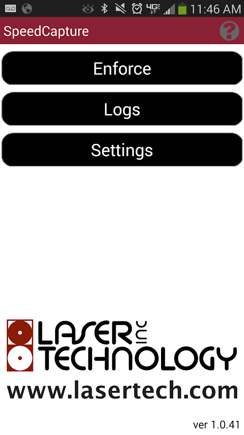 Android application SpeedCapture screenshort