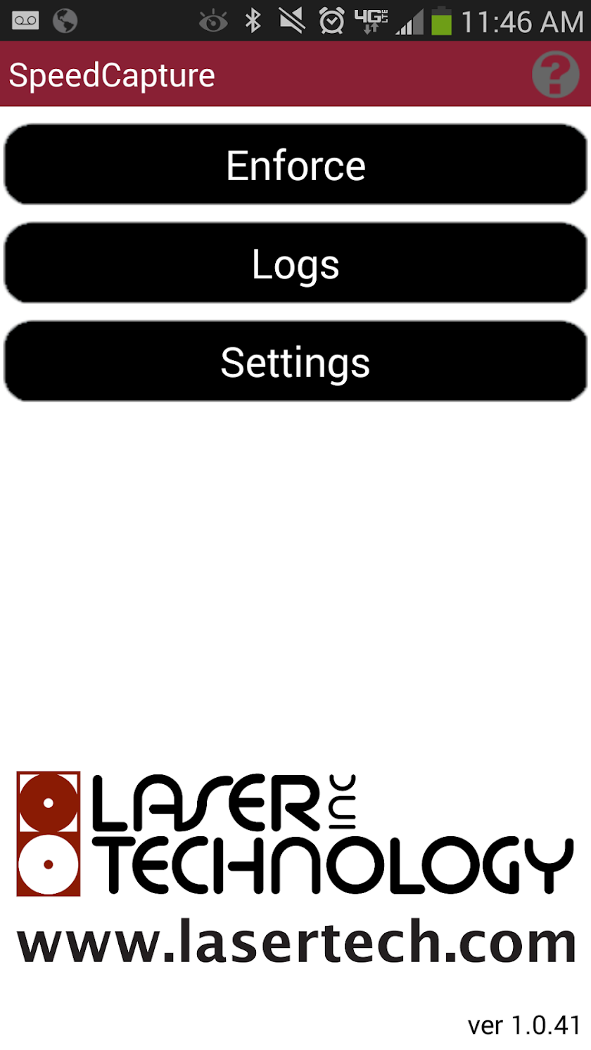 SpeedCapture Screen 1