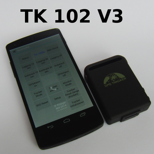 TK 102 V3 SMS Codes versenden Screen 3