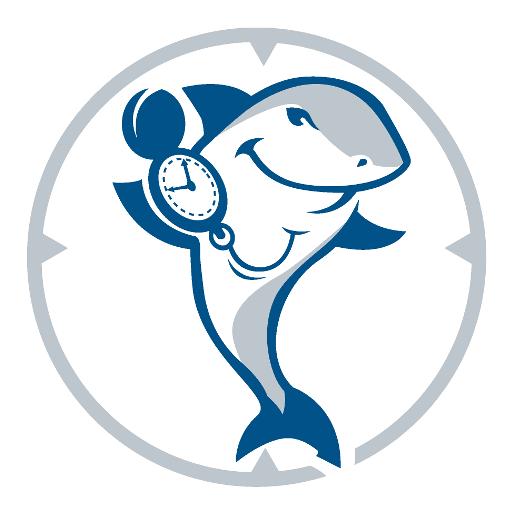 ClockShark - Time Clock App LOGO-APP點子