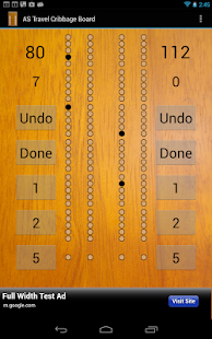 Travel Cribbage Board AS Screenshots 2
