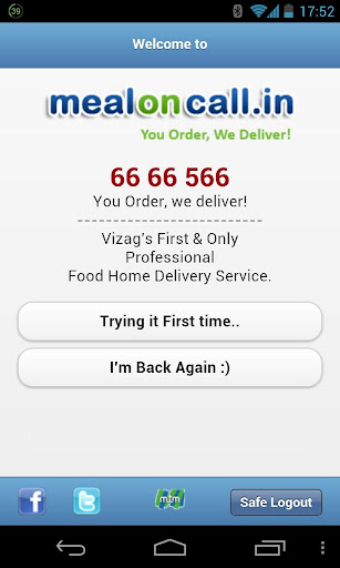 Meal On Call - Vizag Exclusive