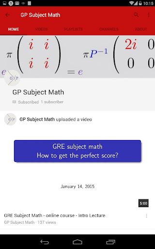 【免費教育App】GRE Subject Math Course-APP點子