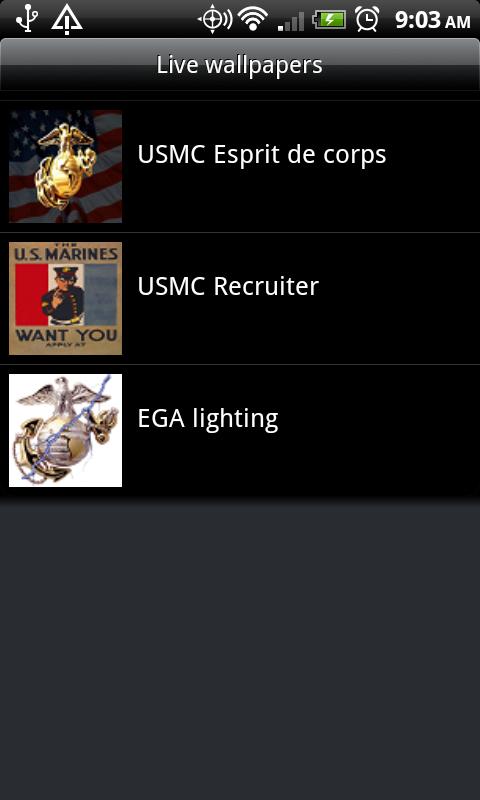 Marine Corps Live Wallpapers Screen 3