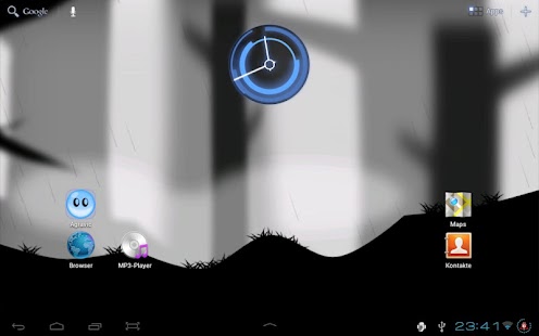 Android application Dark Forest Wallpaper Full screenshot