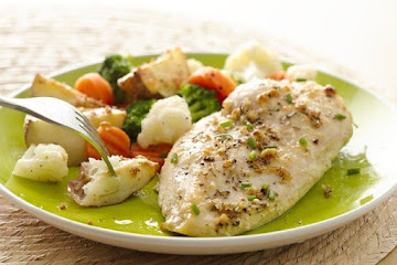 Garlic Roasted Chicken and Potatoes