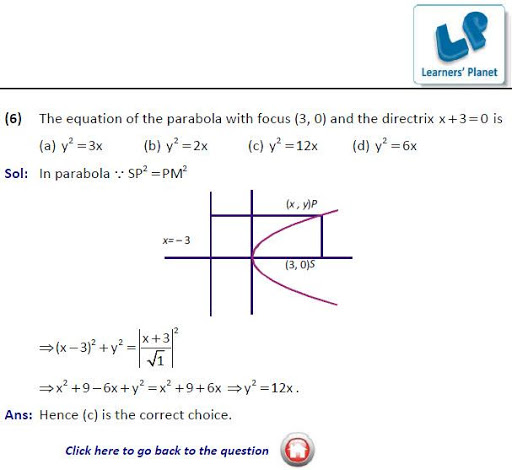 【免費教育App】JEE-Prep-Conic Section-APP點子