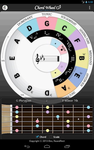 【免費音樂App】Chord Wheel : Circle of 5ths-APP點子