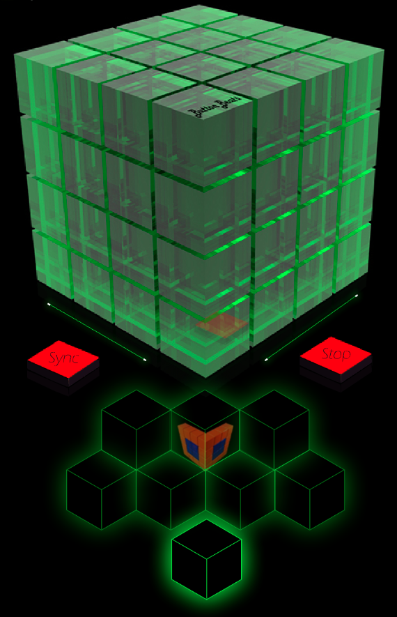 ButtonBass Dubstep Cube - screenshot