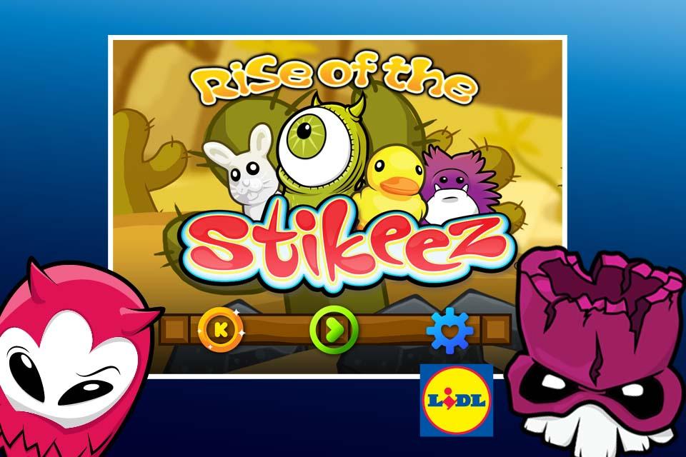 Android application Rise of the Stikeez screenshort