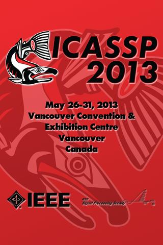 2013 IEEE ICASSP