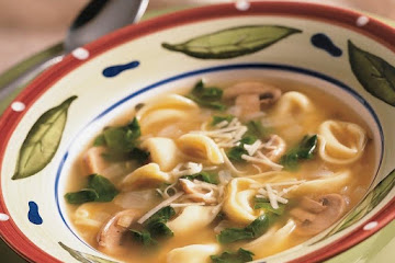 Spinach Tortellini Soup