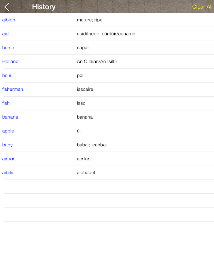 Irish English Dictionary & Translator Free Android Apps on Google Play