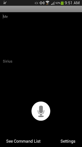 Sirius Voice English