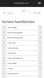 handleliste.net Screenshots 3