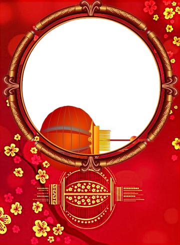 Chinese New Year Photo Frames