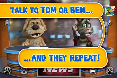 Talking Tom & Ben News Free - screenshot