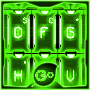 GO Keyboard Green Tech Theme.apk Varies with device
