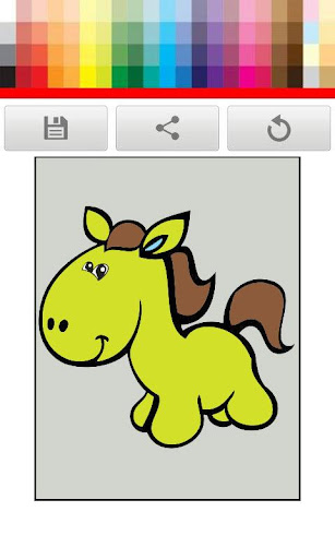 【免費家庭片App】Cute Pony Coloring Book-APP點子