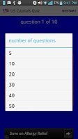 US Capitals Quiz APK capture d'écran Thumbnail #3