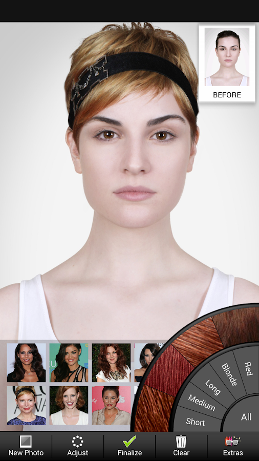 Celebrity Hairstyle Salon - screenshot