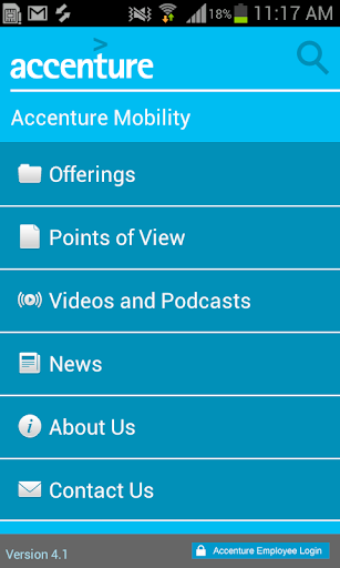 Accenture Mobility App