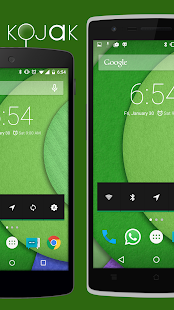 How to mod CM12 Green Kojak Theme six.b mod apk for android