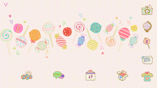 lovely candy_ATOM theme