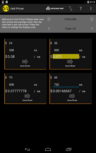 【免費購物App】Unit Pricer - Compare Prices-APP點子