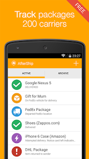download AfterShip Package Tracker free