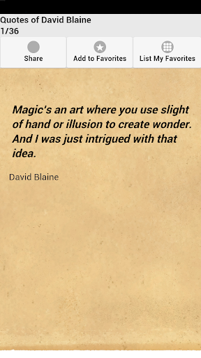 Quotes of David Blaine